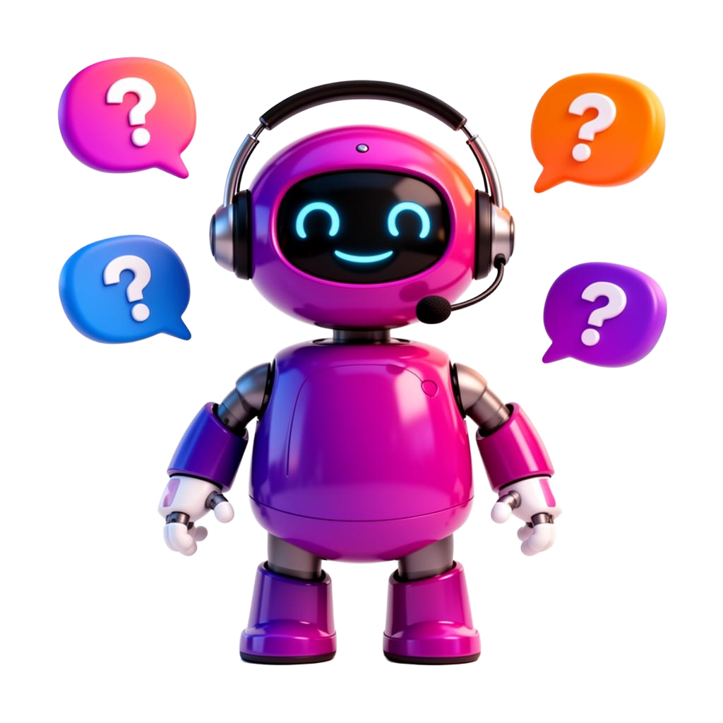InfoDex Media AI customer support 3D hero visual for 24 7 intelligent assistance